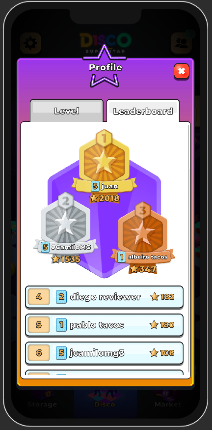 Leaderboard